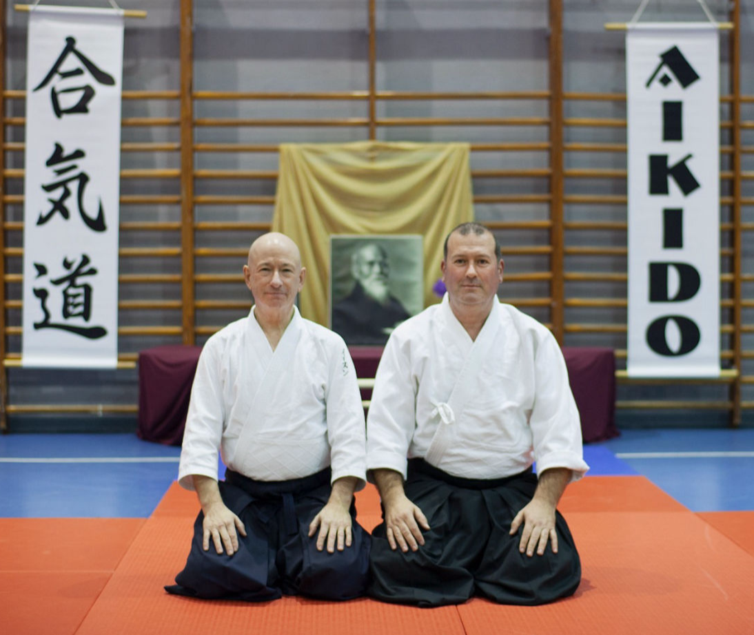 Ethan Weisgard con Juan Carlos Santurde en 2019