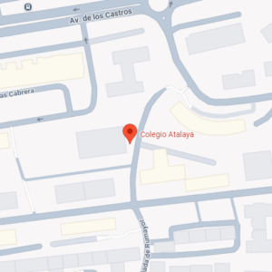 Plano de situación del Colegio Atalaya